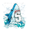 5th Birthday Shark