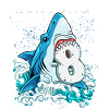 8th Birthday Shark