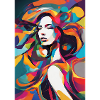 Abstract woman image