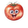 Cute Tomato Smiling Design