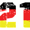 21 Numéro Allemagne Jersey