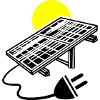 Photovoltaic System Symbol Solar Energy
