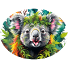 Psychodelic Koala
