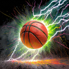 Basketball mit Blitz