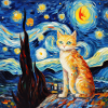 Chat, Motif De Chat