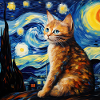 Chat, Motif De Chat