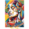 Art du visage moderne