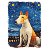 Bullterrier Starry Night