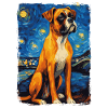 Boxer Starry Night