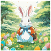 Easter Bunny / Easter / Eggs / Holidays / Easter
