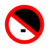 To the right