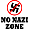 against the right