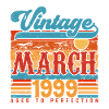 March 1999, March 1999 Vintage Anniversary Gift.
