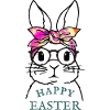 Ostern Geschenkideen Happy Easter shirt