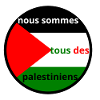 drapeau palestinien communauté arabe
