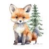 Fuchs im Wald