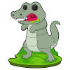 Crocodile Halloween Zombie