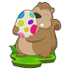 Squirrel Easter Easter Egg