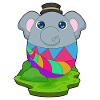 Elephant Easter Easter Egg