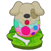 Hund Ostern Osterei
