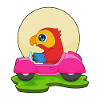 Voiture de perroquet