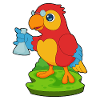 Parrot Teacher Test Tube Chemistry