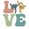 LOVE Taekwondo Karate Martial Arts