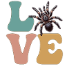 LOVE Tarantula Spider