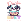Dog Easter Chicks Hunt Me
