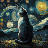 Chat, motif de chat, cadeau