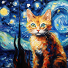 Chat, motif chat, cadeau