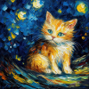 Chat, motif chat, cadeau