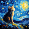 Chat, motif chat, cadeau