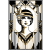 Elegant 1920s Flappers