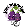 Wedding aubergines