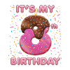 My 8th Birthday Donut