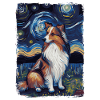 Shetland Shepherd Starry Night