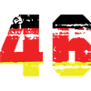 46 Numéro Allemagne Maillot