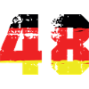 48 Numéro Allemagne Jersey