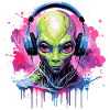 Alien Disc Jockey