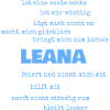 Leana as sayings