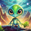 Firefly Cute Alien Character 28830