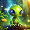 Firefly Cute Alien Character 57577