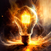 Firefly designed in incandescent