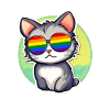 LGBTQ Katze