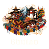 Bhutan dragon Thimphu Himalaya