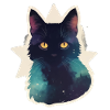 Chat dans les étoiles