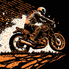 Caferacer orange