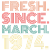 Millésime de mars 1974