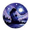 Breastfeeding Awareness Starry Night Shirt
